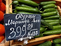 Цены на огурцы выбили Калининград на четвёртое место позорного списка