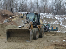 Пресечена незаконная добыча песка под Зеленоградском