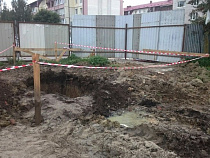 На улице Красносельской обнаружен 203-миллиметровый артиллерийский снаряд