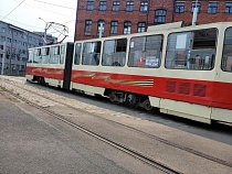 Трамваи стали чаще сходить с рельс в Калининграде