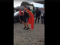 Марокканцы сплясали на российско-польской границе (видео)