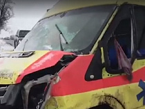 Полиция: в разбившейся машине скорой помощи был годовалый ребёнок (видео)  