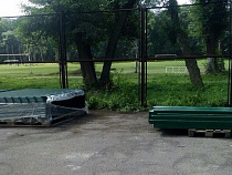 Воры поставили под угрозу строительство спортплощадки в Балтийске по программе «Газпрома»