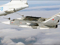 В Калининграде летчики Балтфлота отрабатывают дозаправку в воздухе