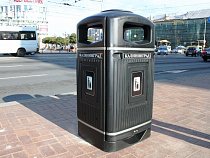 В Калининграде установили антивандальные урны за 677 тысяч рублей