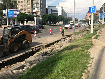 На 12 улицах Калининграда возобновился ремонт, отложенный из-за ЧМ-2018