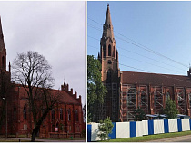 Кирху Славска одели в леса