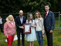 В День России Евгений Папунаишвили помог Калининграду попасть в Книгу рекордов