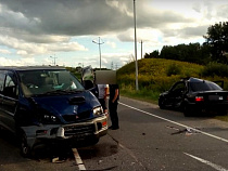 Появилось видео ДТП на Приморском кольце 