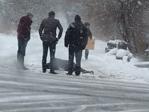 Такси сбило человека на дороге Калининград - Полесск