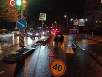 В Калининграде заторможенный водитель сбил девочку на переходе