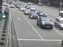 Водитель маршрутки из Киргизии грубо нарушил ПДД в Калининграде 