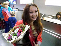 Анастасия Беловолова из Белгорода стала миллионным пассажиром "Храброво"