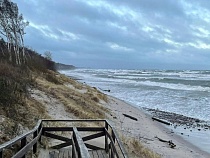 «Такого не было с марта 2020 года!»: на Куршской косе оценили силу шторма