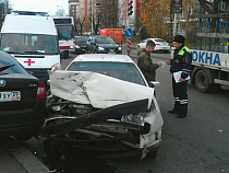 В ДТП на Гагарина смяло автомобиль «Ауди» (фото)