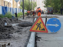 Ярошук: тротуар на улице Аксакова подрядчик планирует сдать уже через месяц