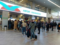 В аэропорту «Храброво» сократилось количество пассажиров
