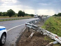 На трассе в Гусевском районе совершён фееричный полёт в кювет  