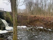 Плотину в Озёрском районе довели до угрозы затопления