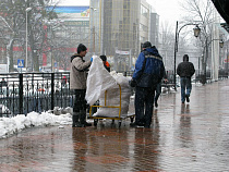 Калининград перешёл на зимний режим уборки