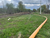 Началось строительство газопровода до Большаково