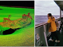 Студентка БФУ нашла на дне Балтийского моря затопленный корабль