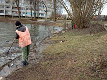 В Советске вычистили городской парк