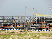 ФГУП "Спорт-Ин": на калининградском стадионе смонтировано 90% каркаса