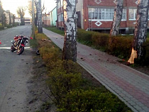 В Славске мотоциклист столкнулся с пятилетней велосипедисткой