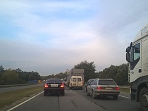 Пробка на въезде в Калининград растянулась на 5 километров