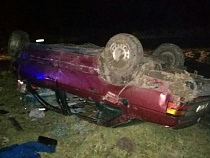 4 человека пострадали в результате ночного полёта Фольксвагена