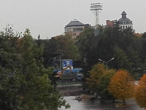 На стадионе «Балтика» замечен экскаватор. Что происходит?  