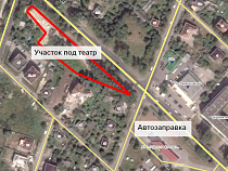 Администрация Калининграда разрешила построить 4-этажный театр рядом с автозаправкой