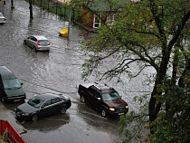 Последствия дождя, или какие улицы затопило в Калининграде (фото, видео)