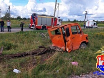 Поезд расчленил «Мерседес» под Калининградом – есть погибший 