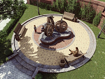 В Зеленоградске ставят колёса вместо торговой палатки