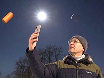 Житель Калининграда закошмарил съёмкой принятый им за НЛО Юпитер