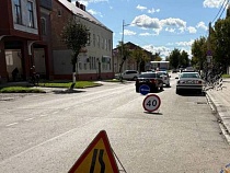 В Гусеве бабушка собой остановила «Ауди»