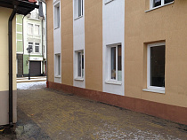 До мая закрыто движение транспорта на одной из улиц Зеленоградска