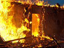 За сутки в Калининградской области сгорели три дачи