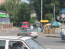 В Калининграде отключенные светофоры стали причиной пробок