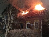 В МЧС показали последствия крупного пожара в Янтарном