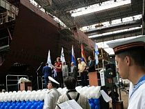 В Калининграде заложен фрегат для ВМФ России