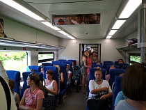 На поездах до Зеленоградска и Светлогорска стали чаще ездить группами