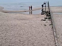 «Море ушло!»: турист потряс происходящим в Зеленоградске