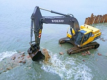 Речку в Светлогорске закатают в коллектор для создания 70-метрового пляжа