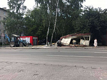 На улице Борзова прошла “ночь длинных ковшей” (фото)