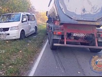 Под Балтийском тяжёлый MAN врезался в две машины на встречке