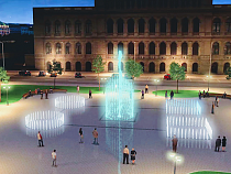 Строительство светомузыкального фонтана у бывшего ДКМ начнется в феврале