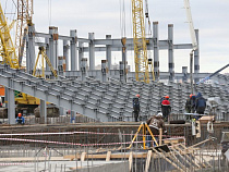 Федосеев: на строительство стадиона берут только лучших в профессии